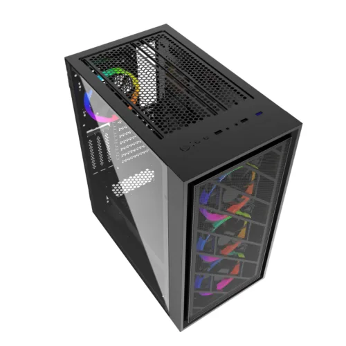 THUNDER ARMOR ARGB CASING SIDE AND FRONT GLASS WITH RGB FANS - Image 2