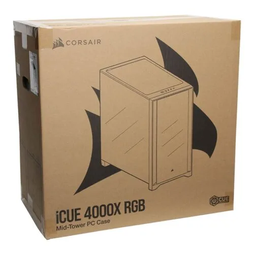 CORSAIR iCUE 4000X RGB BLACK