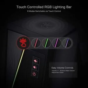 REDRAGON GS520 ANVIL RGB DESKTOP SPEAKERS