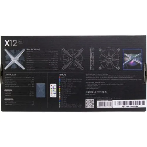 ALSEYE X12 RGB 3 IN 1 WITH CONTROLLER HUB AND REMOTE - Image 2