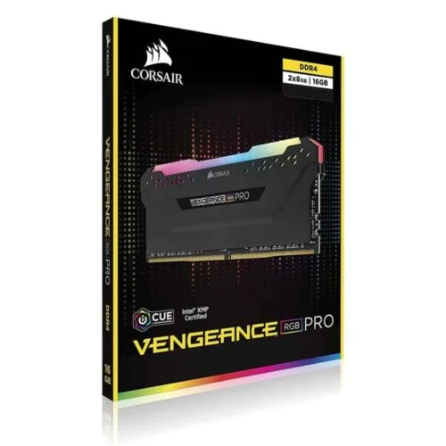 VENGEANCE® RGB PRO 16GB (2 x 8GB) DDR4 DRAM 3600MHz Memory Kit  Black
