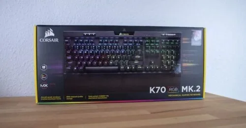 K70 RGB MK2 MECHANICAL BLUE SWITCH