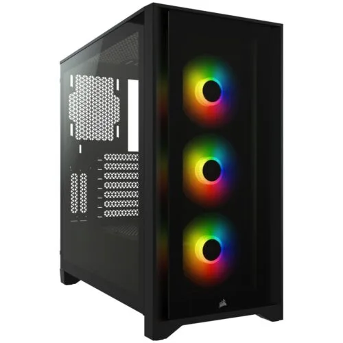 CORSAIR iCUE 4000X RGB BLACK - Image 2