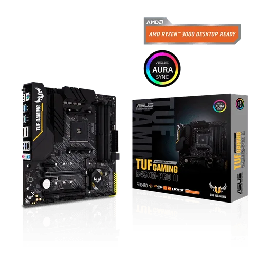 ASUS TUF GAMING B450M-PRO II SUPPORTS RYZEN 5 SERIES