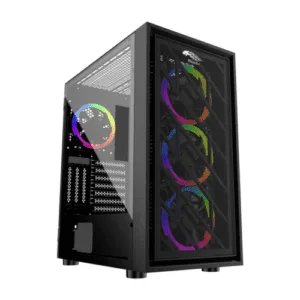 THUNDER ARMOR ARGB CASING SIDE AND FRONT GLASS WITH RGB FANS
