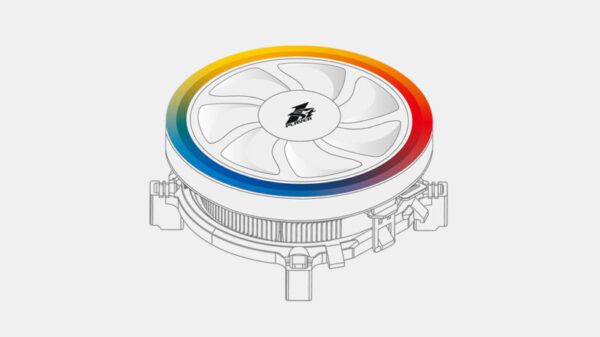 1ST PLAYER FR1 RGB CPU COOLER - Image 3