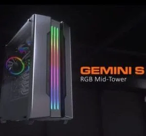 COUGAR GEMINI S ARGB Mid-Tower SILVER / METAL GREY